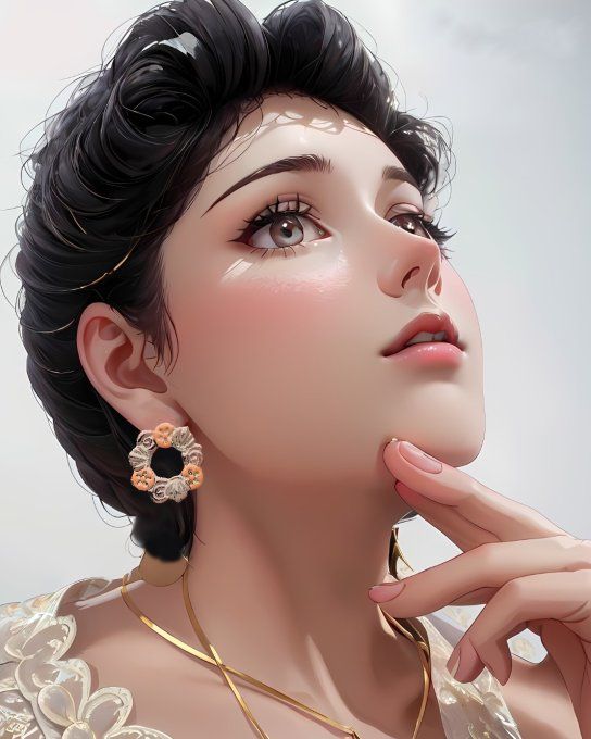 Boucles d'oreilles "Coquillages"